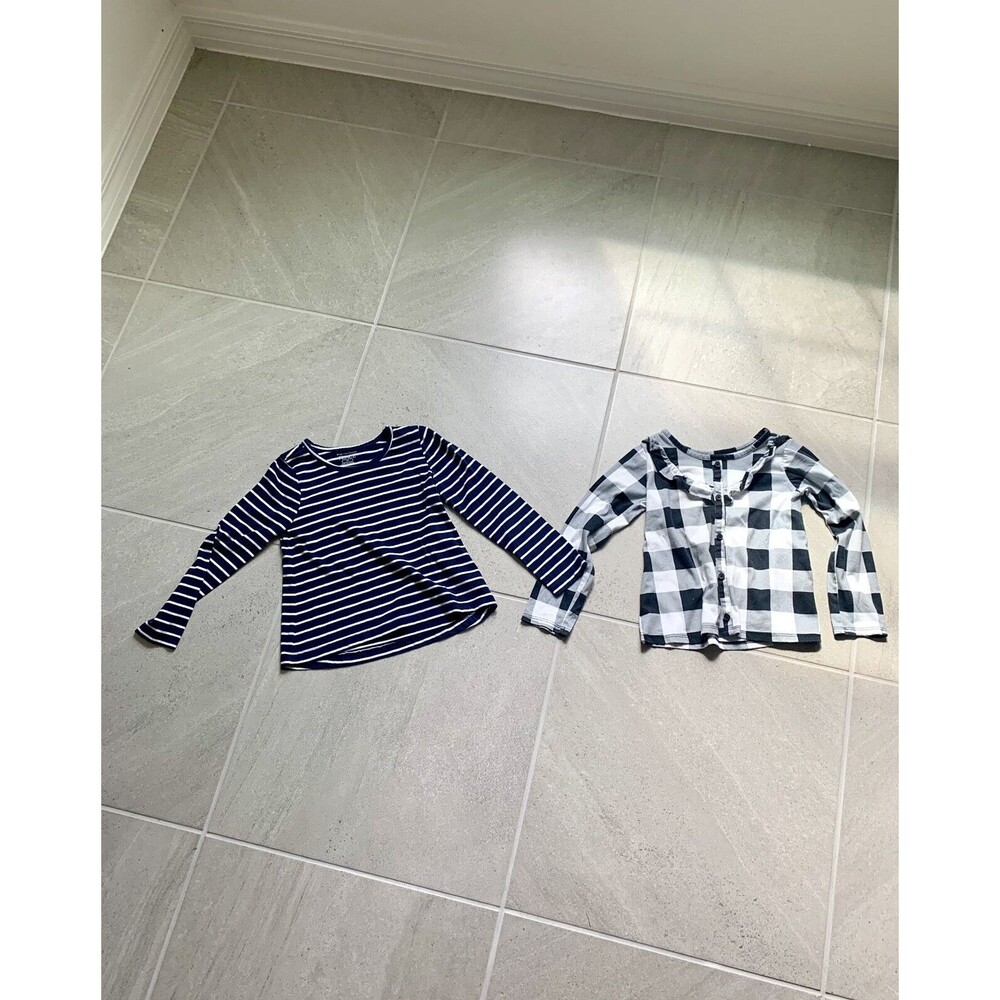 Two Long Sleeve Childrens Place Blouses Tops Shirts 4T